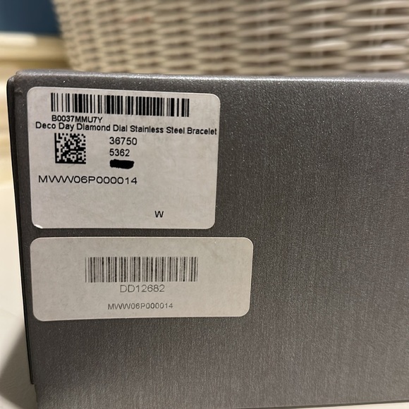 MICHELE Ladies Deco Mother of Pearl Dial Chronograph Stainless Steel - Picture 10 of 14